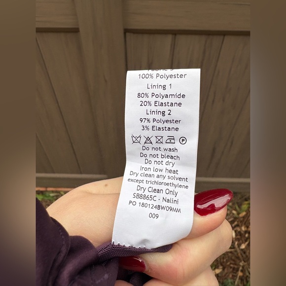 House of CB Nalini Mesh Corset Cocktail Dress Romantic Floral - Picture 10 of 10